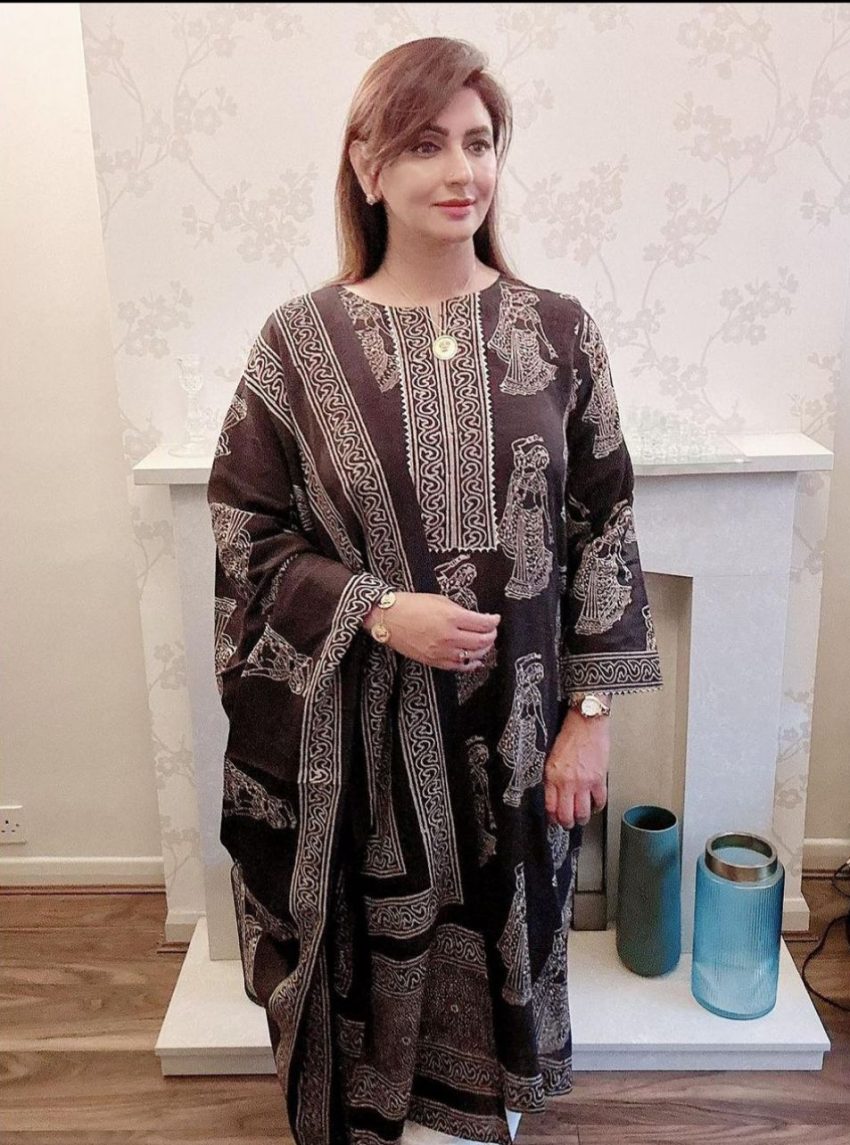 Ajrak Block Print Latest Summer Collection by NM 3-Piece